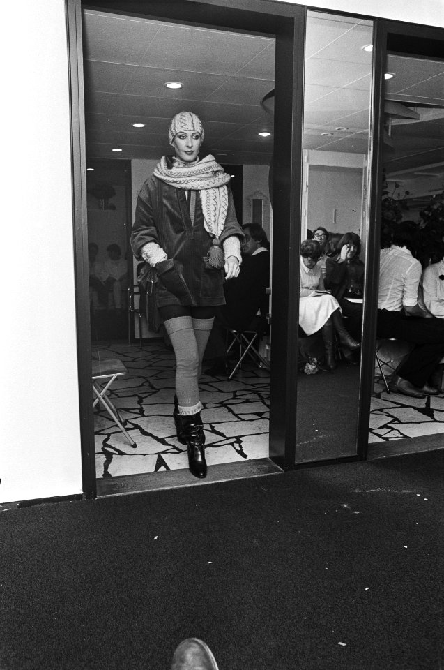 Modeshow bij Edgar Vos, Bestanddeelnr 928-8052