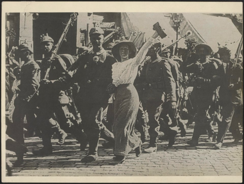 Mobilisatie in Duitsland in augustus 1914, Bestanddeelnr 158-2446
