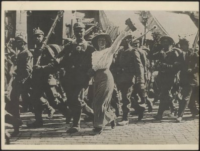Mobilisatie in Duitsland in augustus 1914, Bestanddeelnr 158-2446