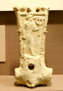 Model chariot, Bismaya, Isin-Larsa to Old Babylonian, 2000-1600 BC, baked clay - Oriental Institute Museum, University of Chicago - DSC07402