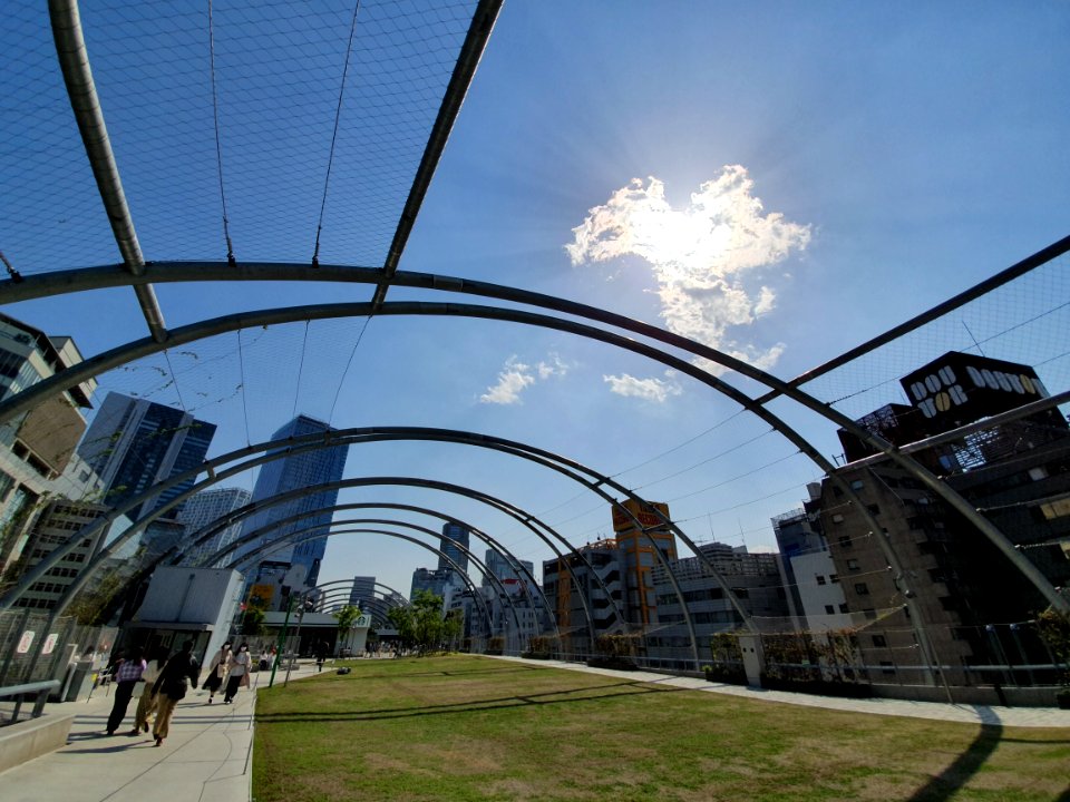 Miyashita Park on a sunny day 14