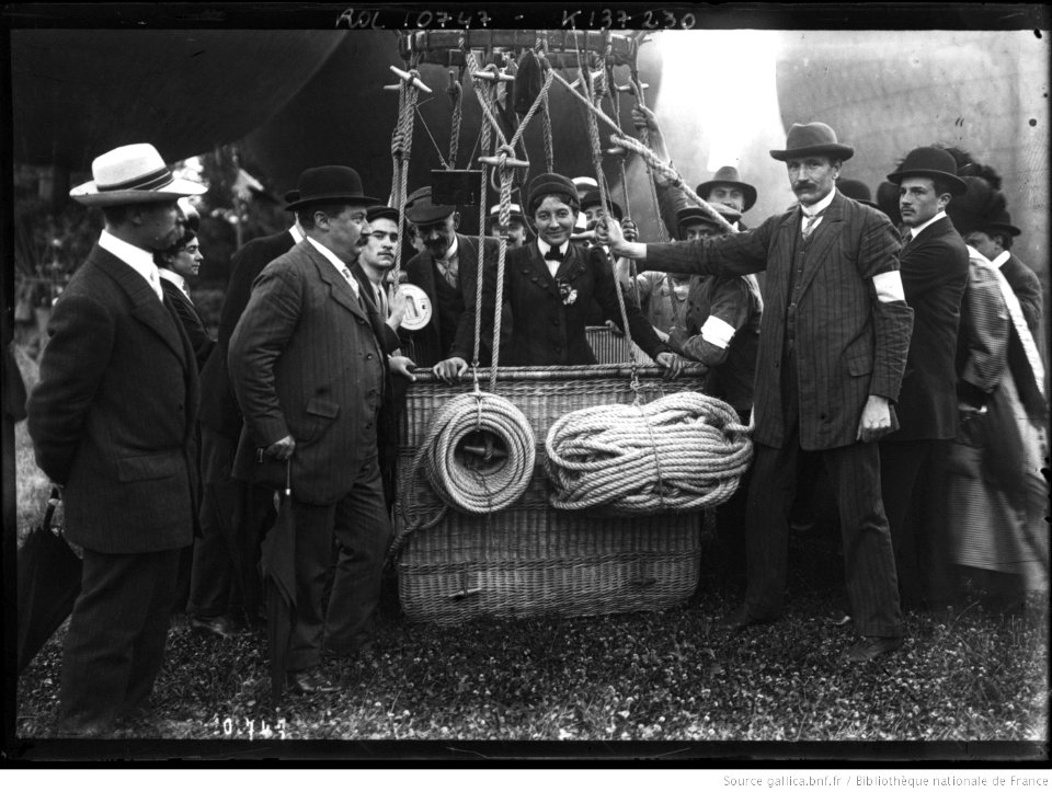 Mlle Marvingt Grand prix Aéro Club de France 1910