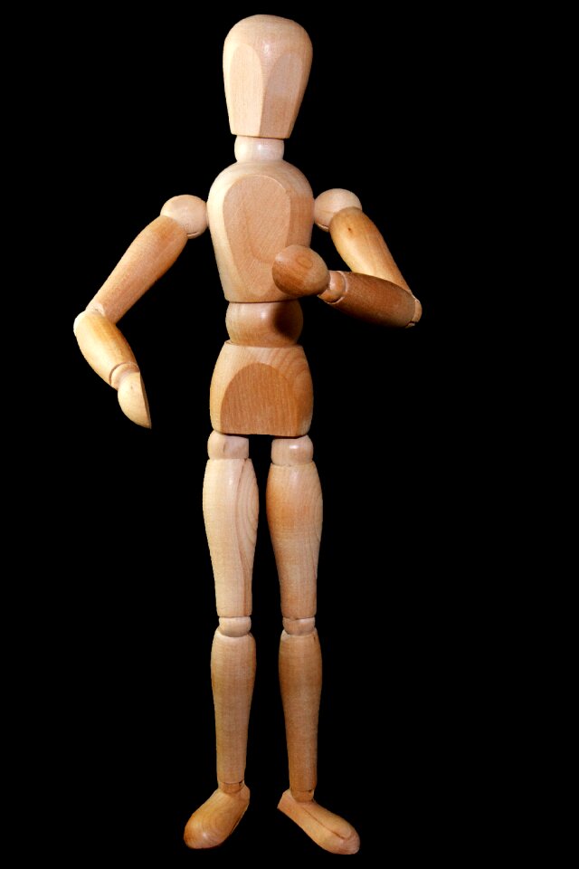 Gestures gesturing doll