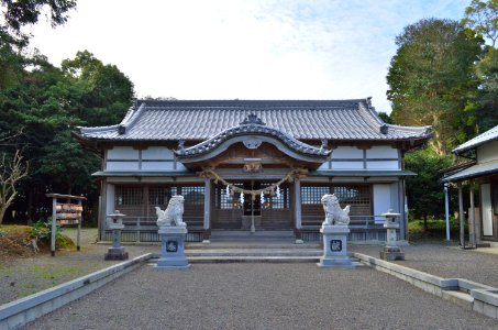 Miyake-jinja (Kou-cho, Suzuka) haiden