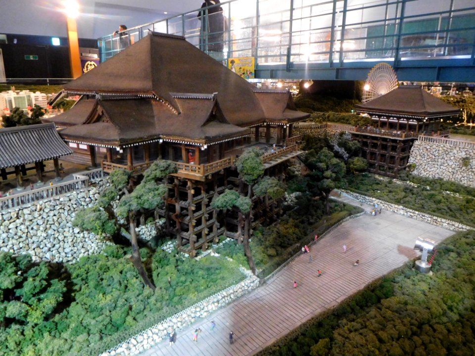 Model of Kiyomizu-dera at The Diorama Kyoto Japan 03