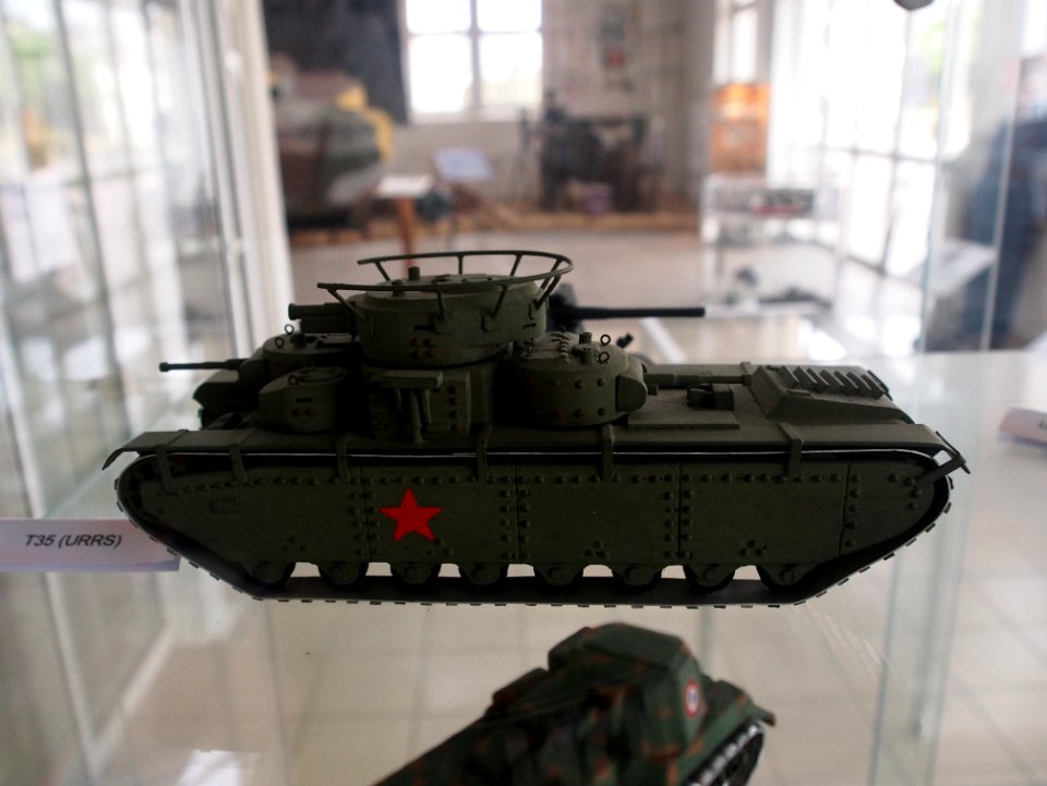 Model T35, model in the Musée des Blindés, France