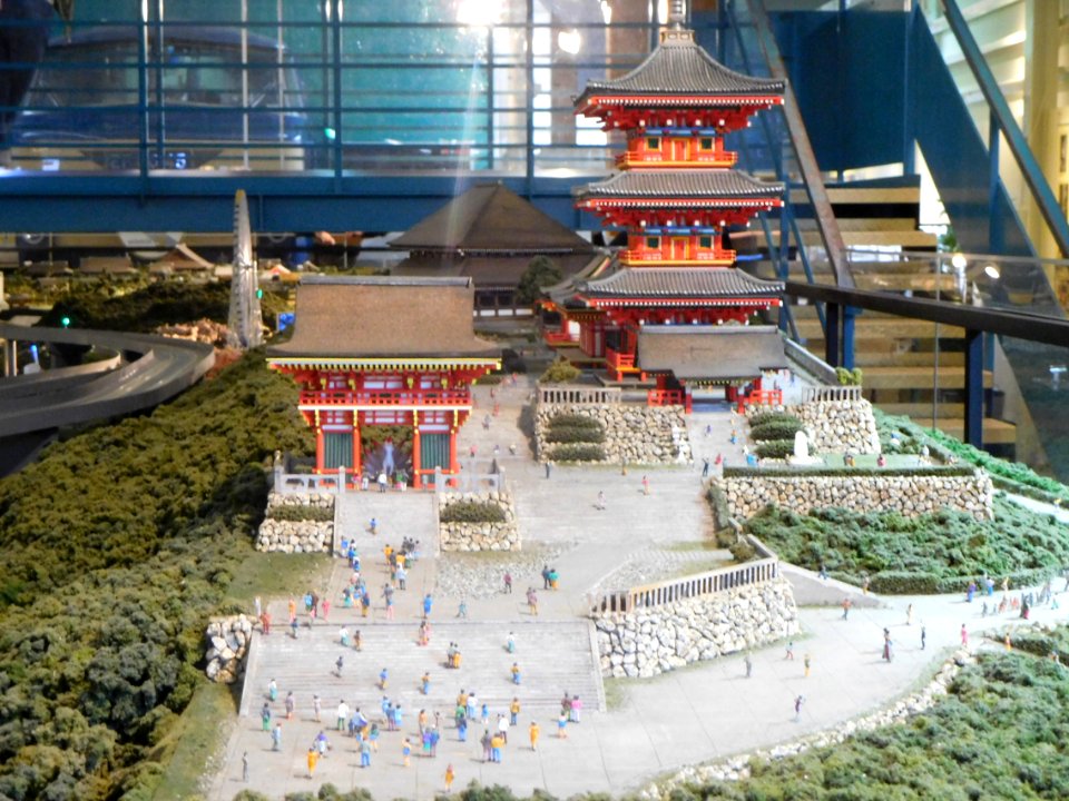 Model of Kiyomizu-dera at The Diorama Kyoto Japan 02
