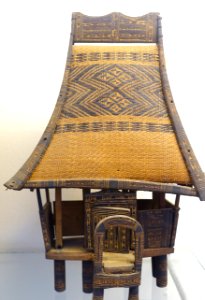 Model of house on stilts, E De people - Museum of Vietnamese History - Ho Chi Minh City - DSC05775