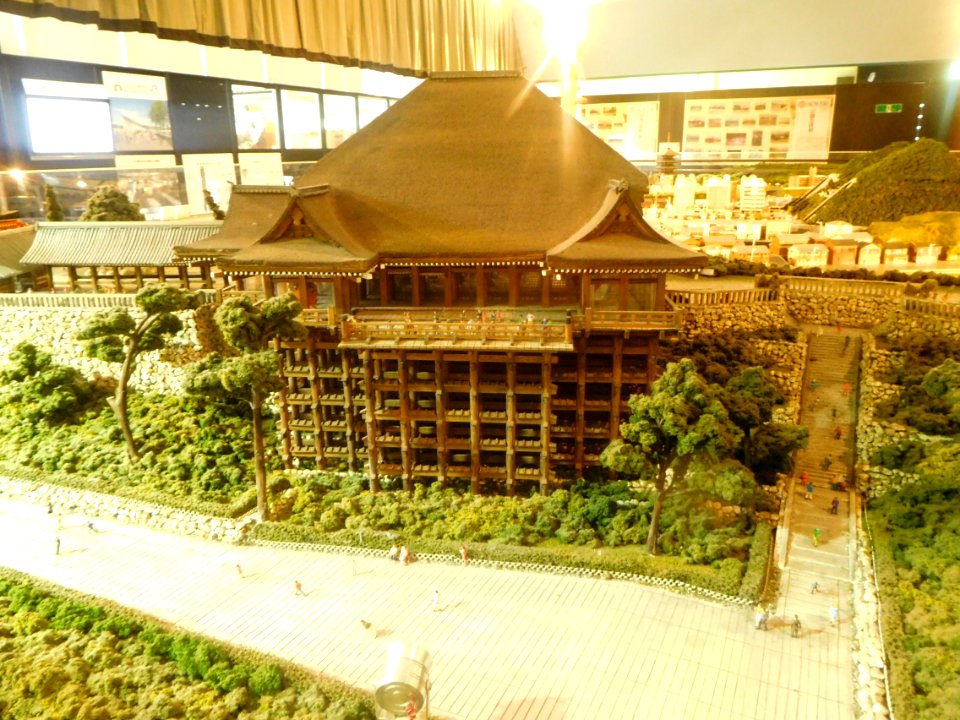Model of Kiyomizu-dera at The Diorama Kyoto Japan 04