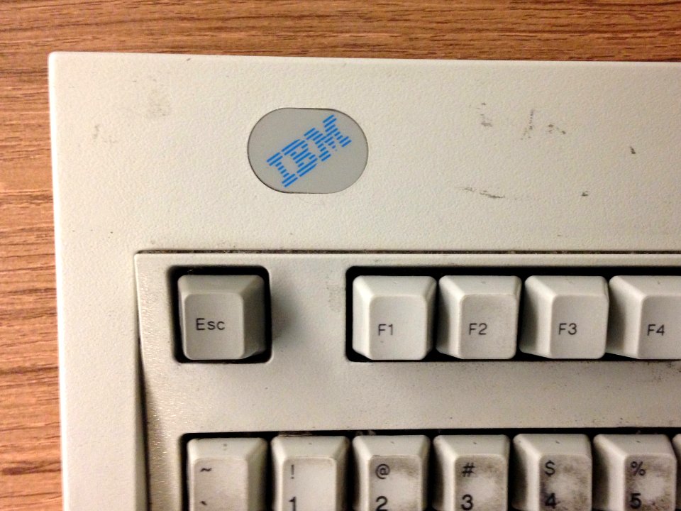 Model M 92G7453 IBM label