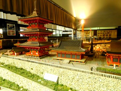 Model of Kiyomizu-dera at The Diorama Kyoto Japan 06 photo