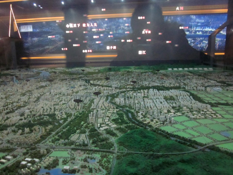 Model of Changsha in 2015, Changsha Planning Exhibition Hall, picture1