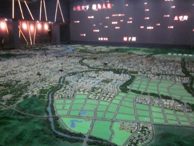 Model of Changsha in 2015, Changsha Planning Exhibition Hall, picture2