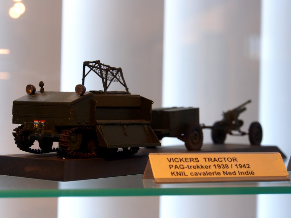 Model of a Vickers Tracktor PAG trekker