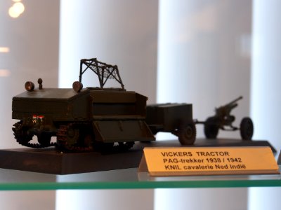 Model of a Vickers Tracktor PAG trekker