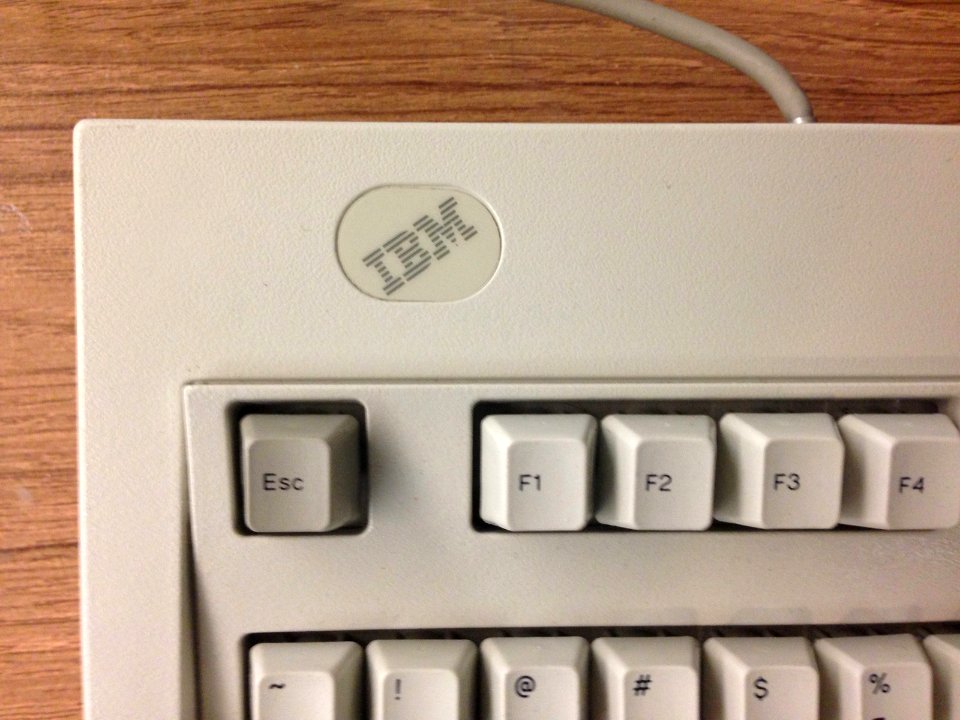 Model M 1391401 IBM label