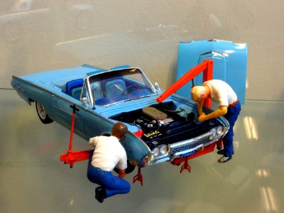 Model of a 1962 Ford pic1