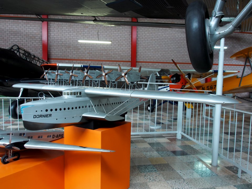 Model of D-1929 Dornier Do X at Flugausstellung Hermeskeil, pic2