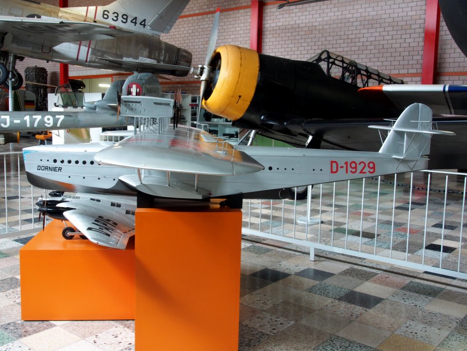 Model of D-1929 Dornier Do X at Flugausstellung Hermeskeil, pic5