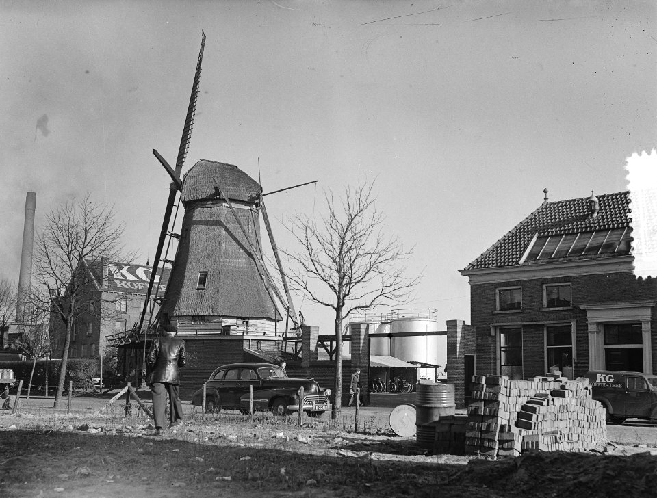 Molen in Kampen wordt verplaatst, Bestanddeelnr 904-9871