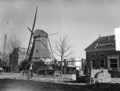 Molen in Kampen wordt verplaatst, Bestanddeelnr 904-9871