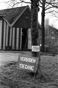 Mond- en klauwzeer in Lambertschaag ( Noord Holland ), (veehouder A. Zee ) onts, Bestanddeelnr 932-8501