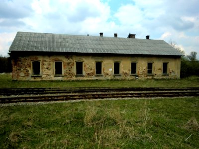 Moldau, Bahnhof-Lokhaus.04