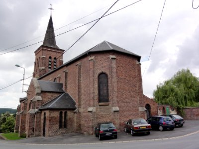 Monchaux-sur-Écaillon (Nord, Fr) église, chevet