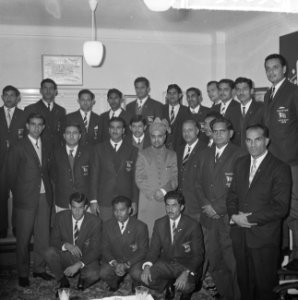 Mohammedaanse gemeente in Den Haag ontving Pakistaanse hockeyploeg De Pakistaan, Bestanddeelnr 915-6650