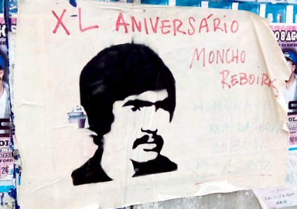 Moncho Reboiras cartel en Ferrol