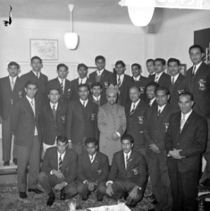 Mohammedaanse gemeente in Den Haag ontving Pakistaanse hockeyploeg De Pakistaan, Bestanddeelnr 915-6649
