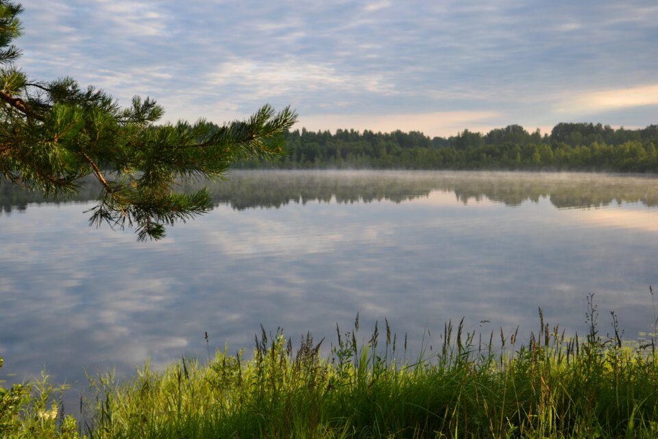 Russia landscape smooth surface