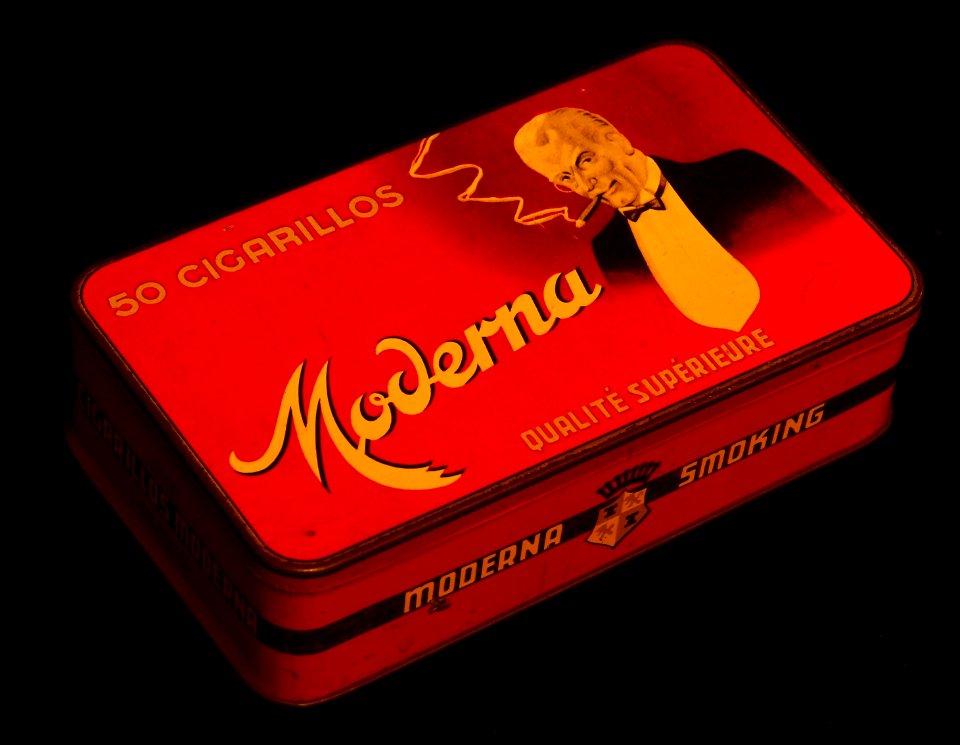 Moderna Qualite Superieure sigaren blik, foto 3