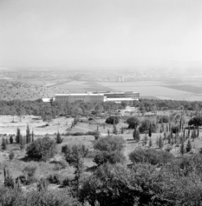 Moderne architectuur op het terrein van het Technion, Bestanddeelnr 255-2116
