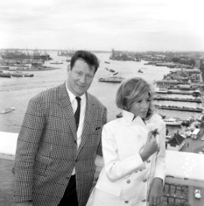 Modesty Blaise film van Amerikaan Joseph Losey. Filmopnamen te Amsterdam. Moni, Bestanddeelnr 917-9563