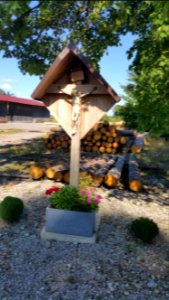 Modernes Wegkreuz Aletshofen