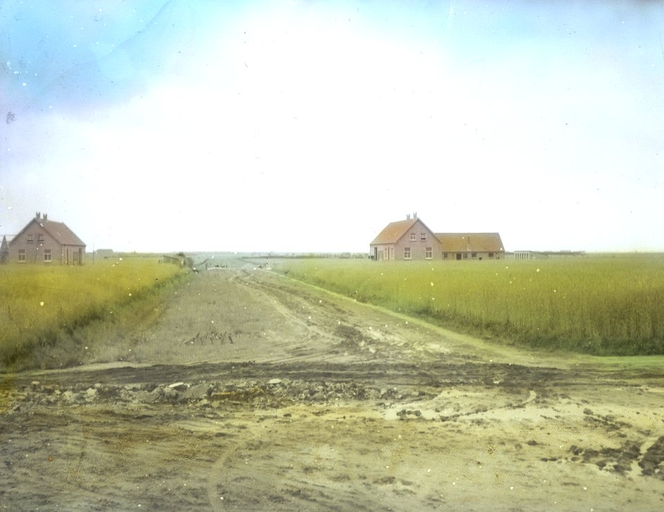 Moderne landbouwgebouwen, huizen, De Peel, Bestanddeelnr 193-1059