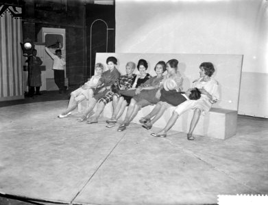 Modeshow in Cinetonestudio te Amsterdam, Bestanddeelnr 910-3968