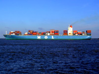 Mol Pace p6, leaving Port of Rotterdam, Holland 25-Jan-2007