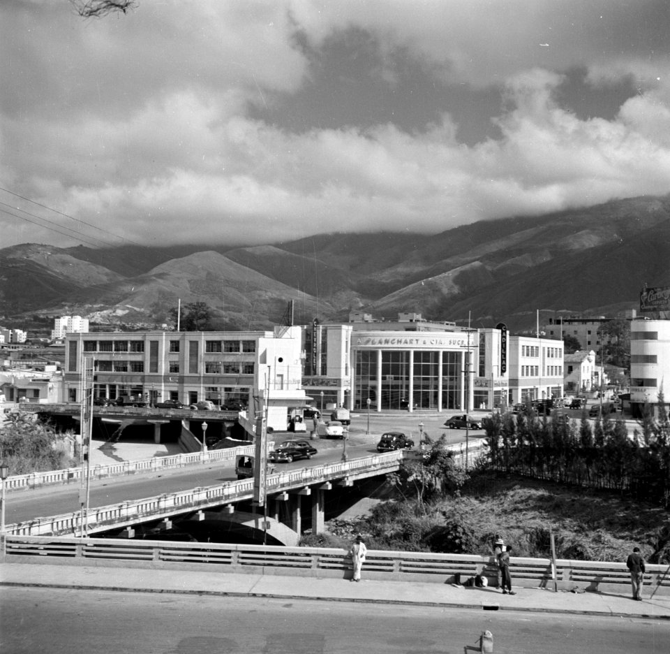 Moderne wijk van Caracas in Venezuela, Bestanddeelnr 252-8463