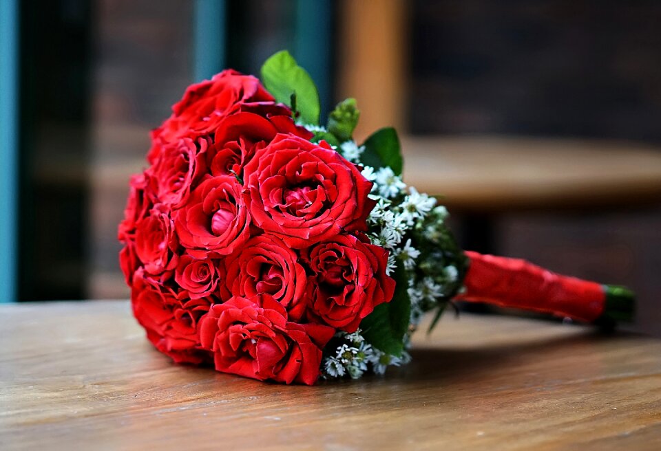 Love flower bouquet