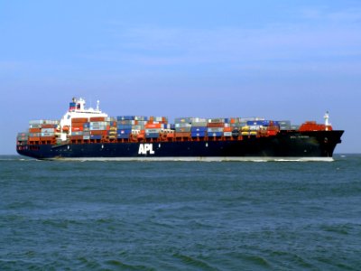 Mol Vision p05 approaching Port of Rotterdam, Holland 19-Apr-2007