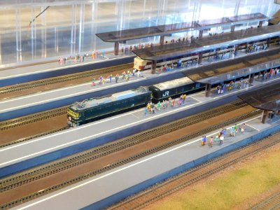 Models of The Twilight Express at The Diorama Kyoto Japan 01 photo