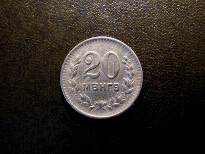Mongolian coin 04 photo