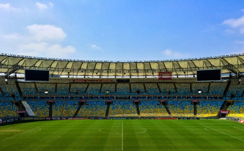 Football game grandstand