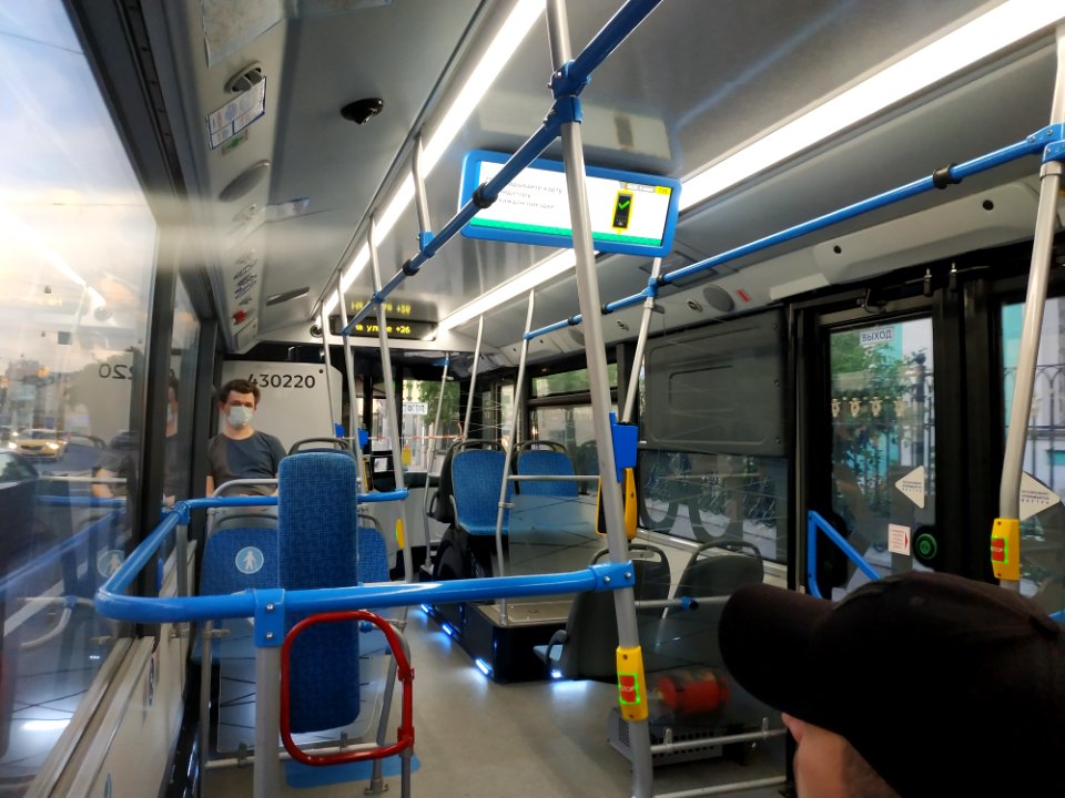 Moscow bus 430220 2020-07 interior