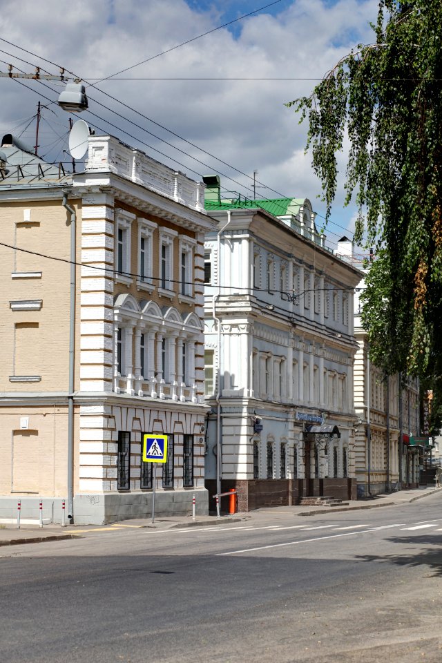 Moscow, Sadovnicheskaya 48,46 July 2012 02 fused in Photomatix