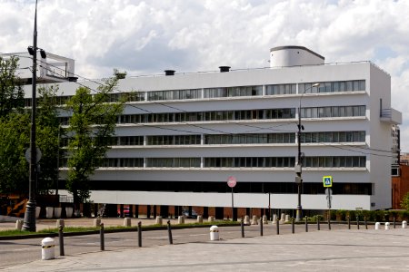 Moscow, Narkomfin building in May 2021 03
