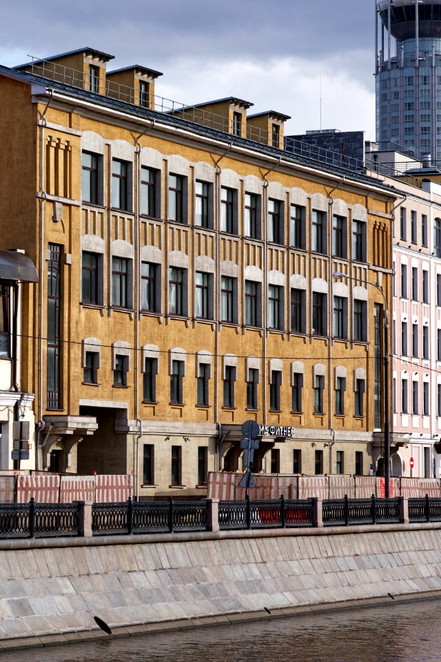Moscow, Sadovnicheskaya Embankment 71 (built in 2013), March 2020 2