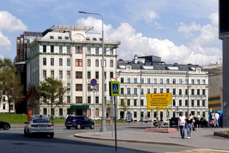 Moscow, Povarskaya 10 and 8, May 2021 01
